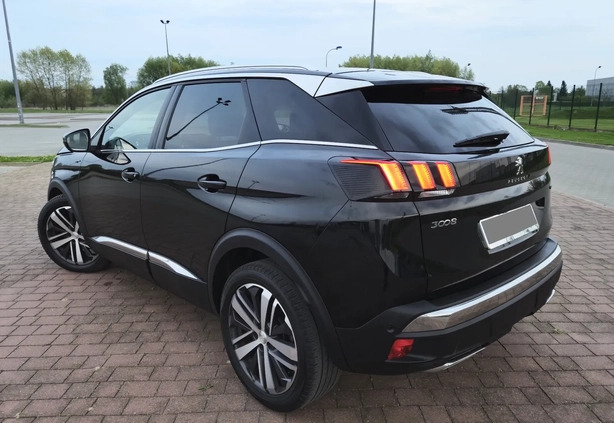 Peugeot 3008 cena 84900 przebieg: 190000, rok produkcji 2017 z Siedlce małe 781